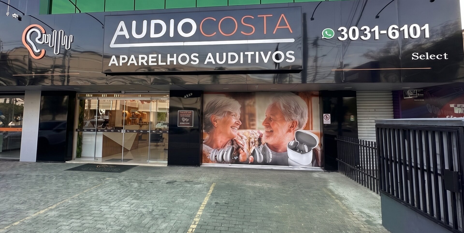 Unidade Audiocosta Curitiba — Portão — Av. Presidente Kennedy, 4050, Portão